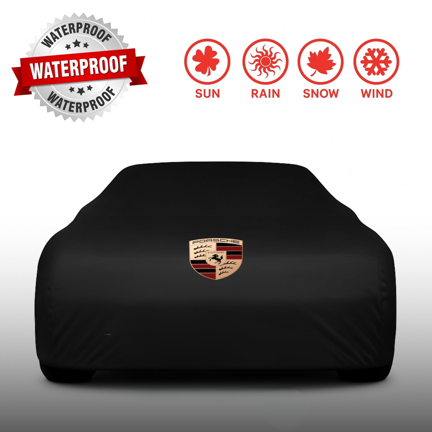 Porsche Outdoor Car Cover Waterproof Custom Fit