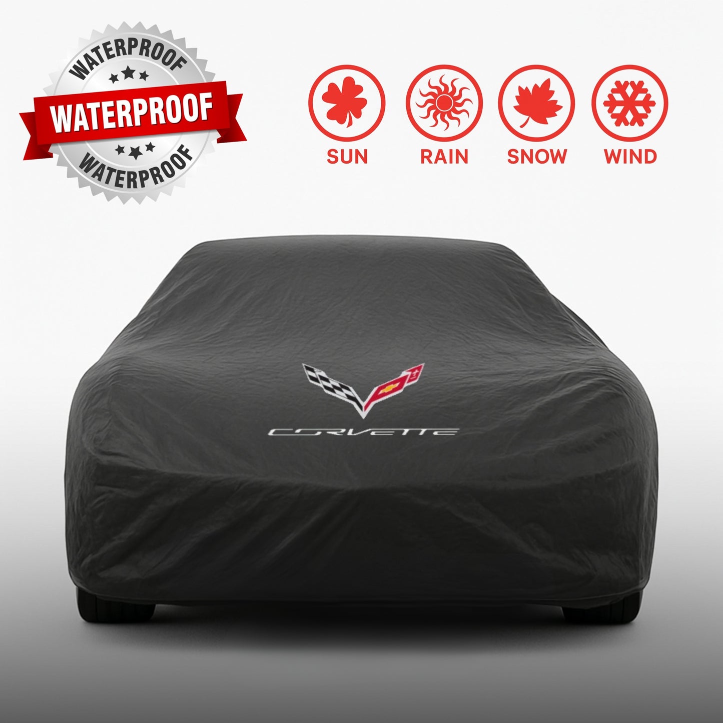 Corvette Outdoor Car Cover – Waterproof & Custom Fit