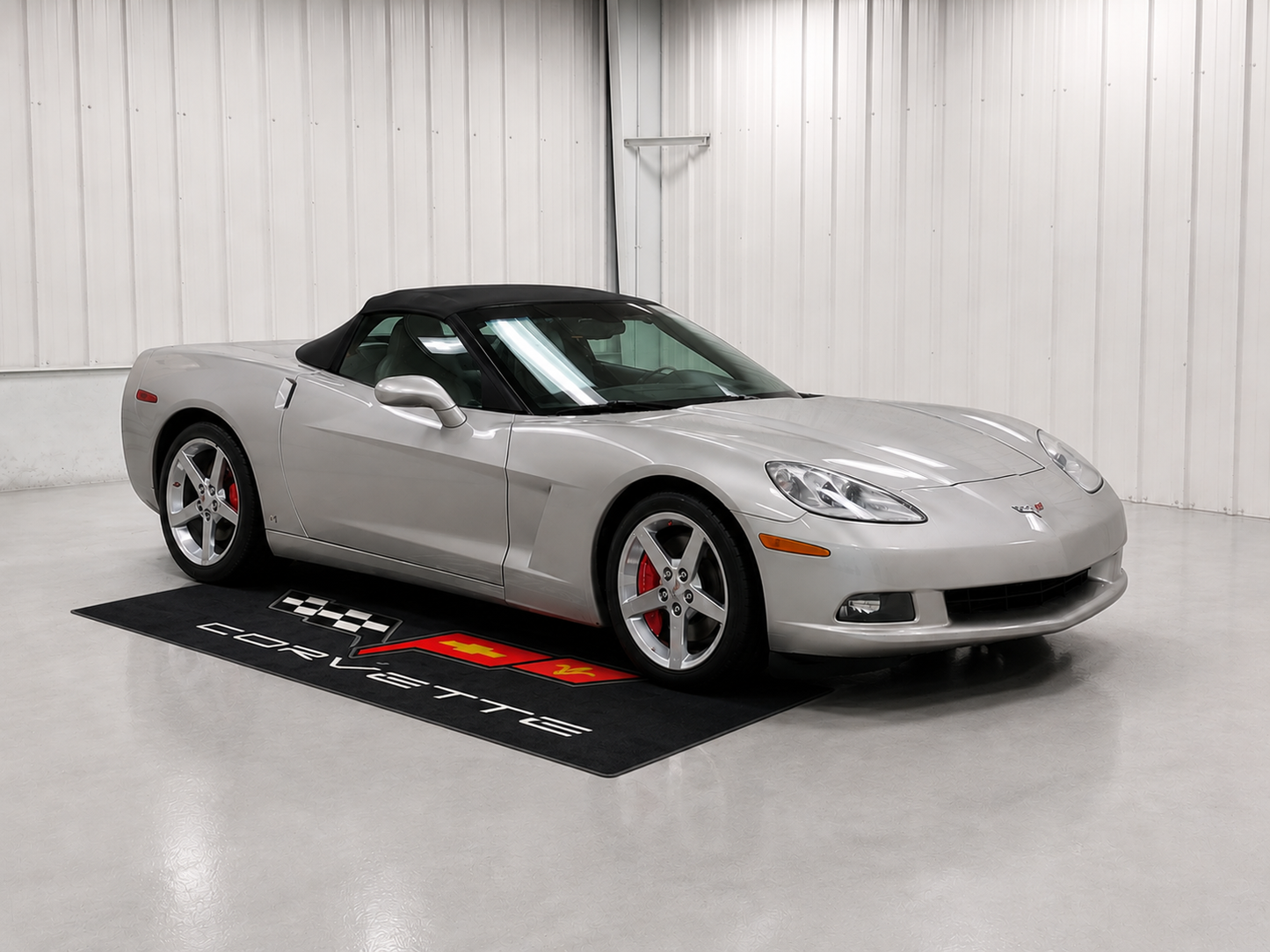 Corvette C6 Rug 60x87 Inches Garage and Home