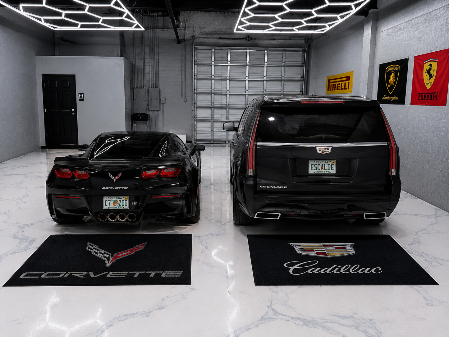 Cadillac Rug 60x87 Inches Garage and Home