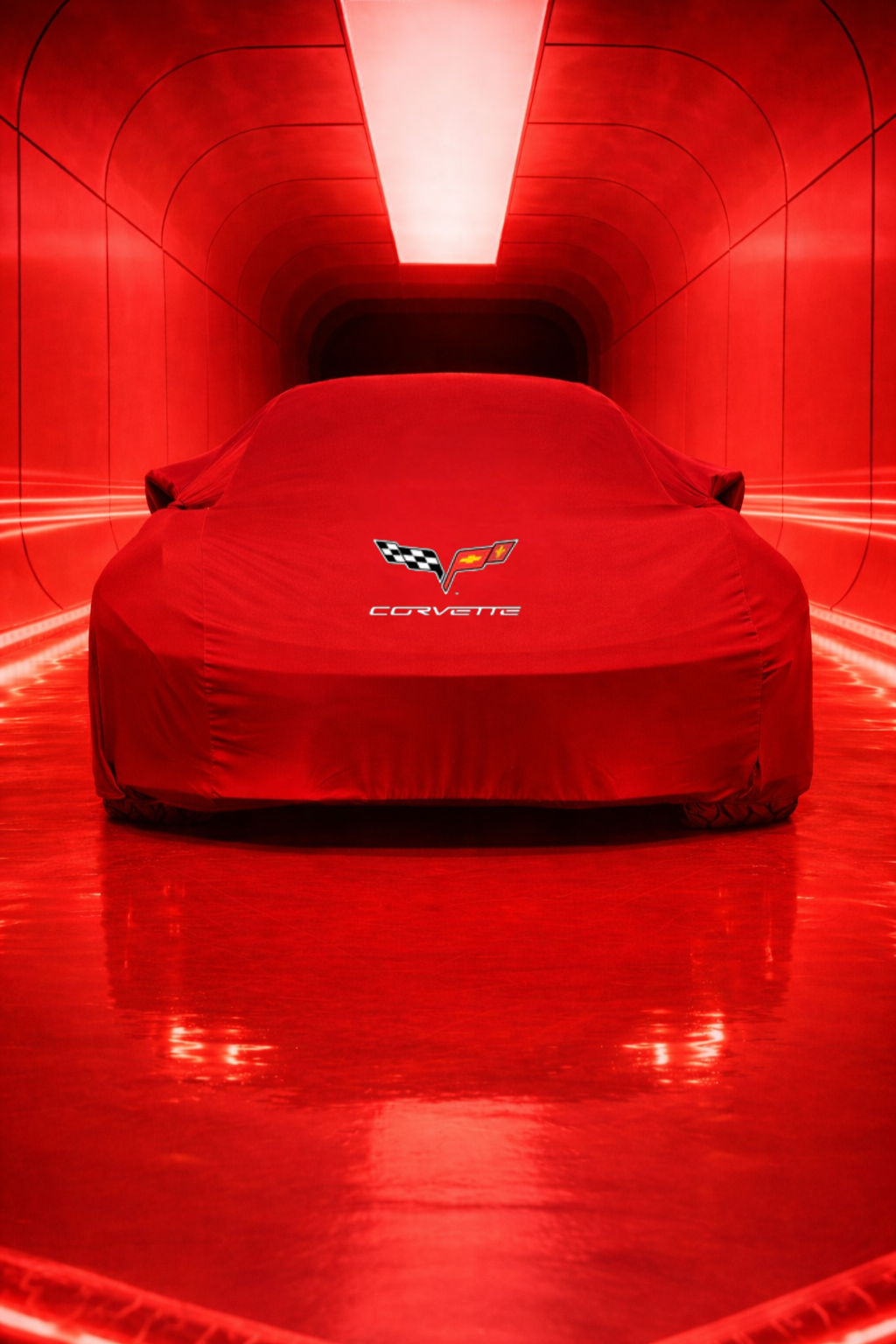 Corvette C4 Car Cover indoor