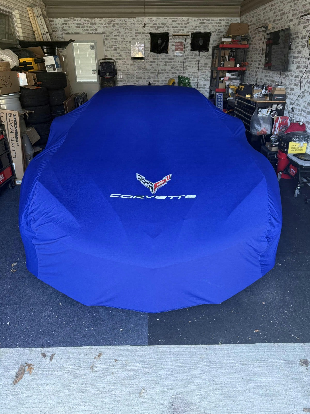 Corvette Car Cover indoor
