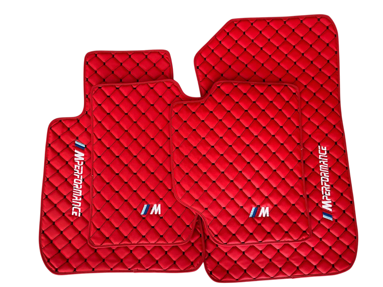For BMW M4 Leather Floor Mats Custom Fit Waterproof