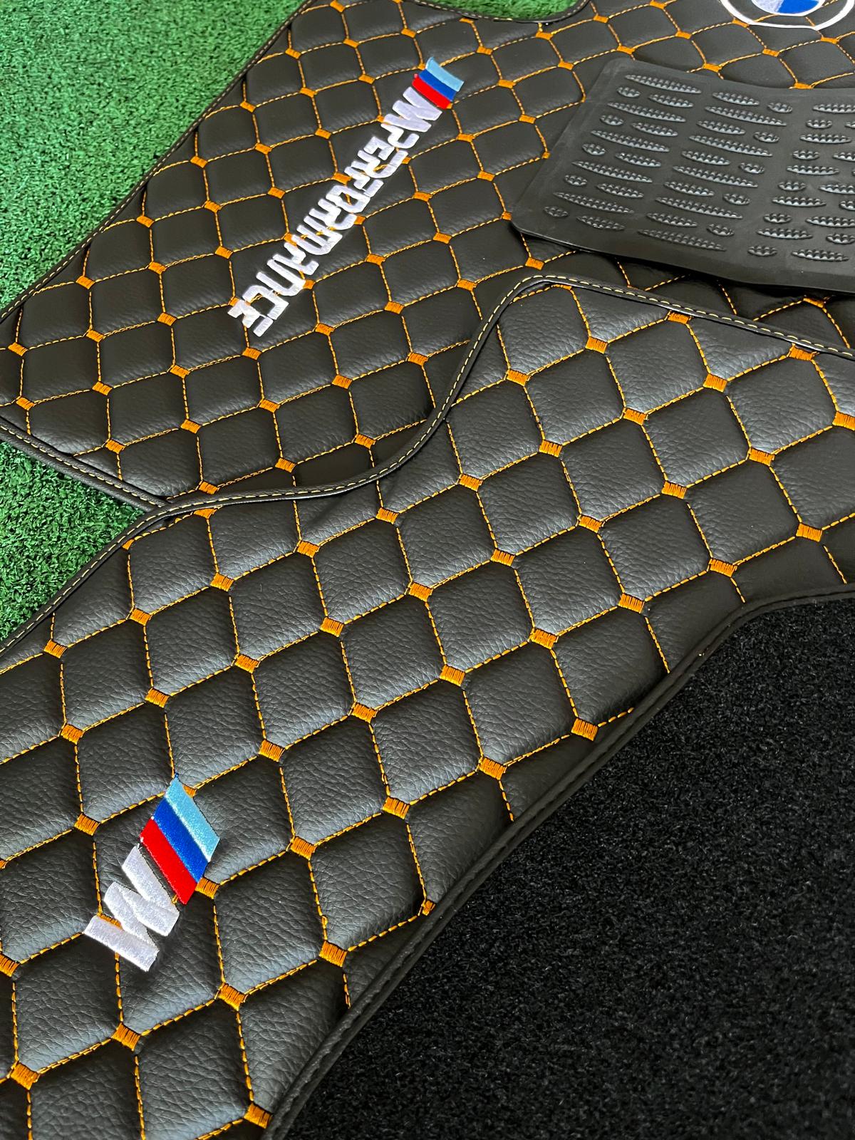 For BMW M3 Car Floor Mats Custom fit Leather Waterproof