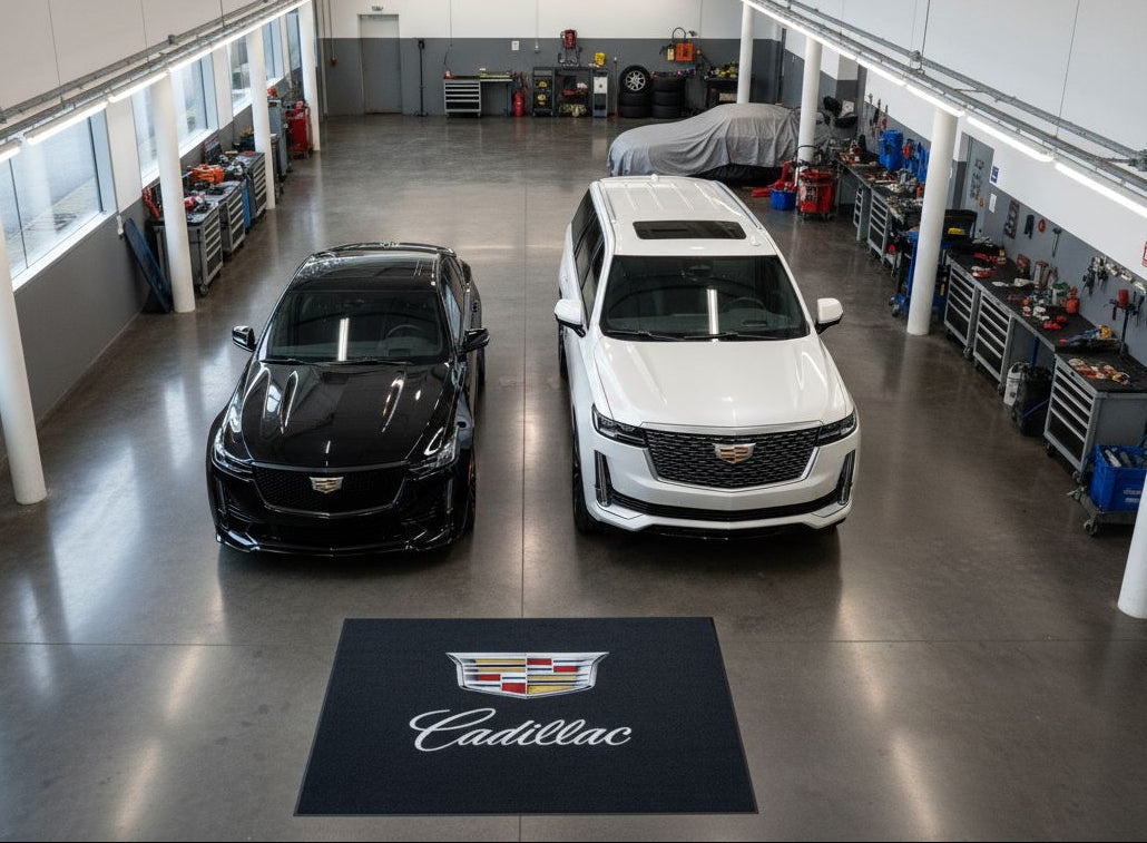 Cadillac Rug 60x87 Inches Garage and Home