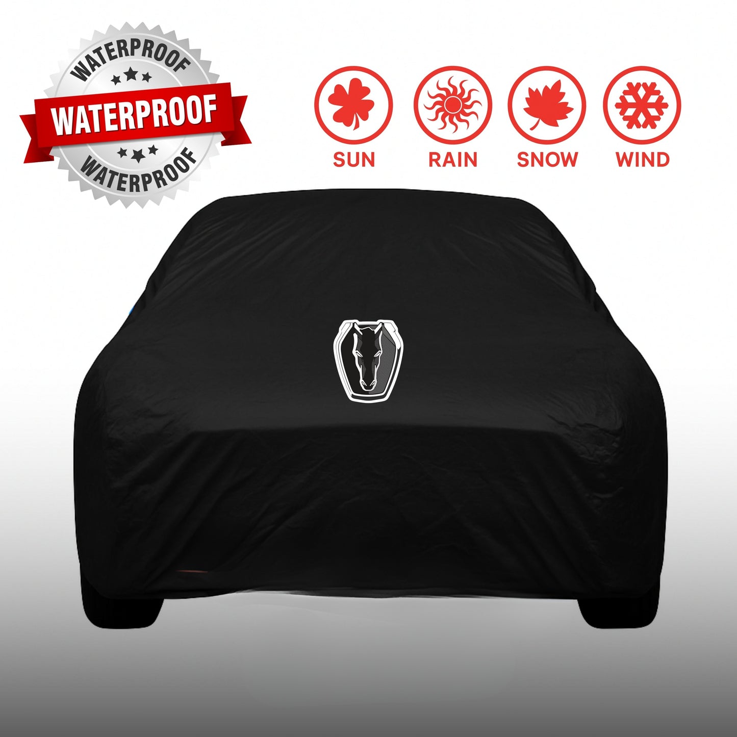 Mustang Outdoor Car Cover – Waterproof & Custom Fit