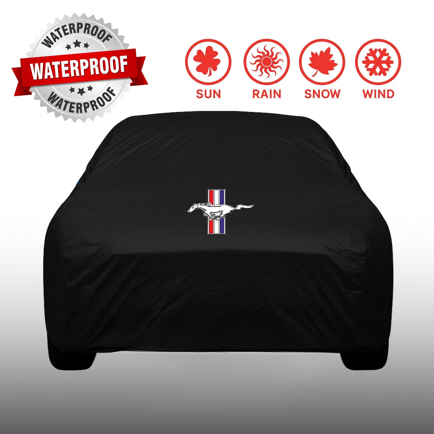Mustang Outdoor Car Cover – Waterproof & Custom Fit