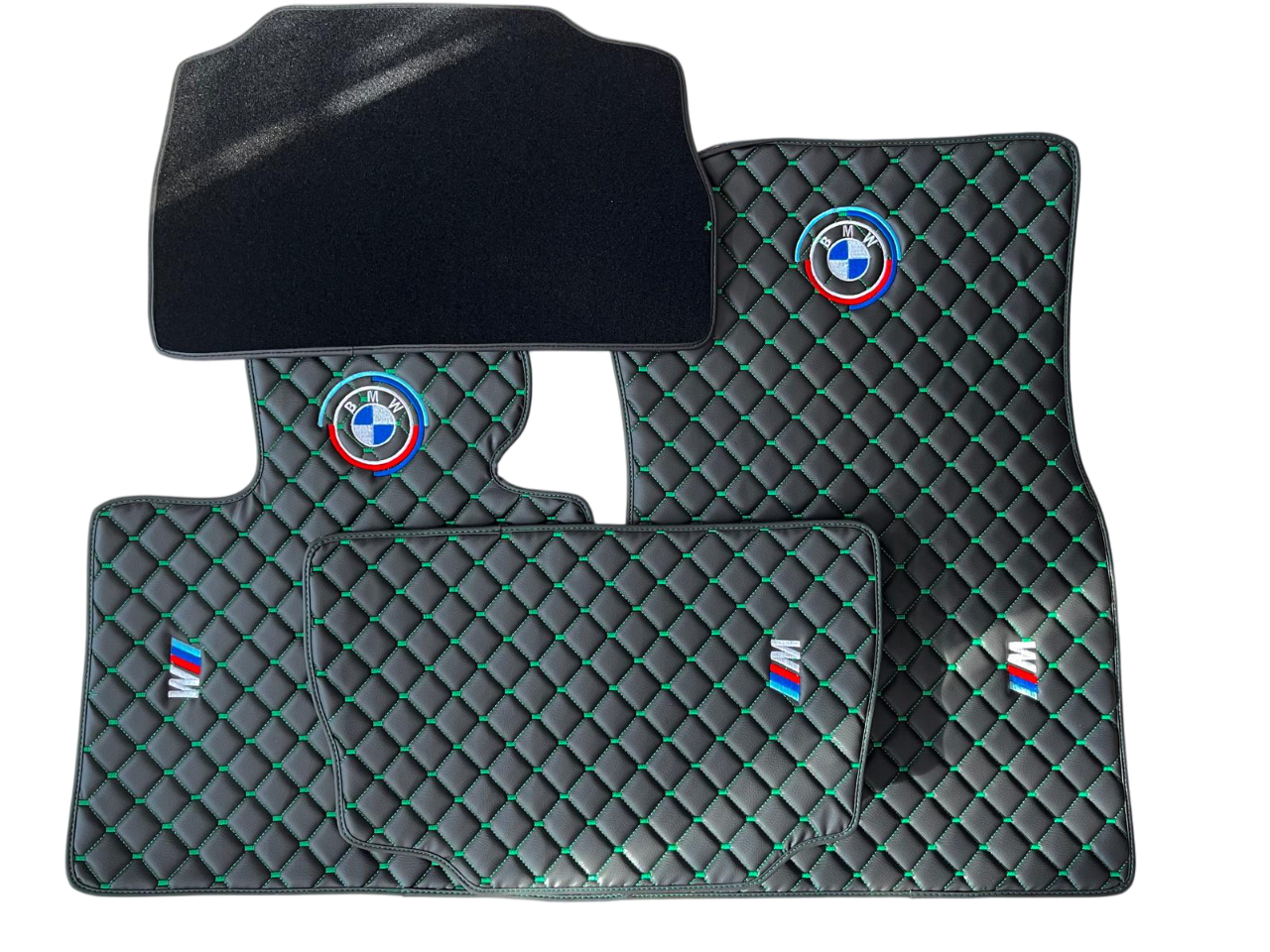 For BMW M4 Leather Floor Mats Custom Fit Waterproof