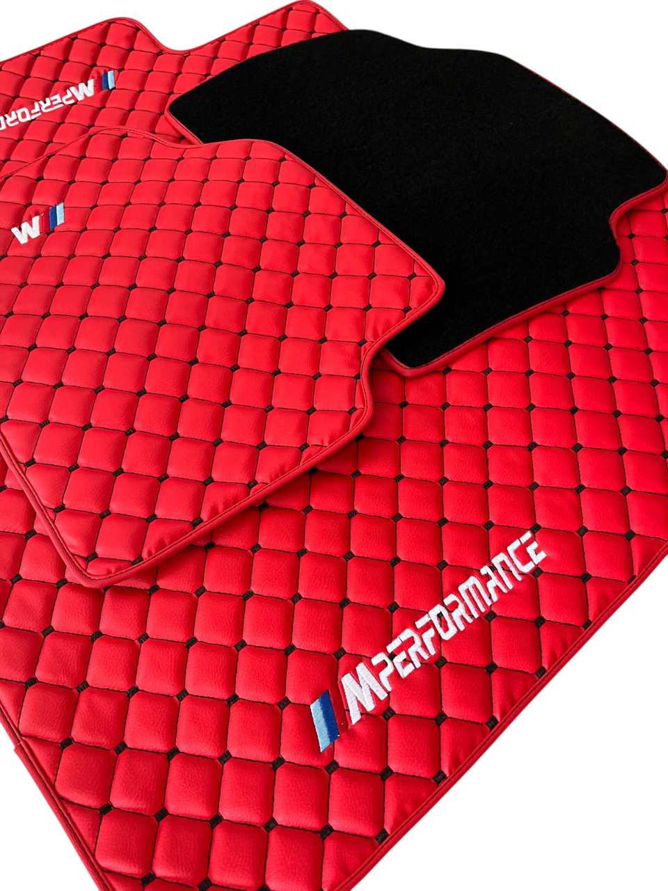 For BMW M5 Leather Car Floor Mats Custom Fit Waterproof