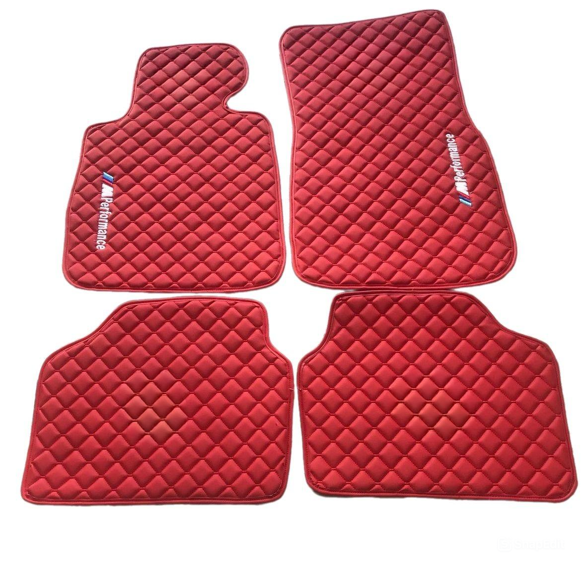 For BMW M6 Leather Car Floor Mats Custom Fit